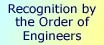 Recognition by the Order of Engineers
